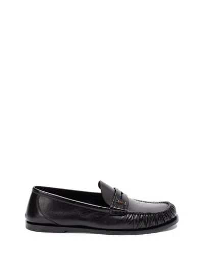 SAINT LAURENT SAINT LAURENT MEN `LAURENT` LOAFERS