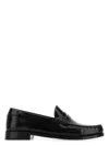 Saint Laurent Le Loafer Leather Loafers In Black