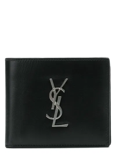 Saint Laurent Men's Leather Bi-fold Wallet