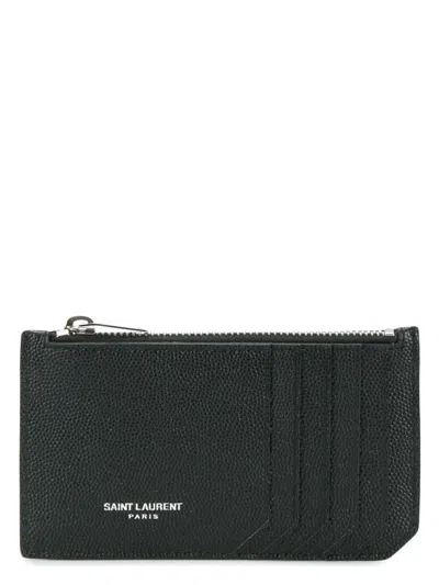 Saint Laurent Men's Leather Card Holder