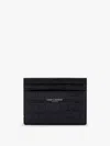Saint Laurent Men Leather Card Holder