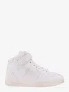 Saint Laurent Leather High-top Sneakers With Logo