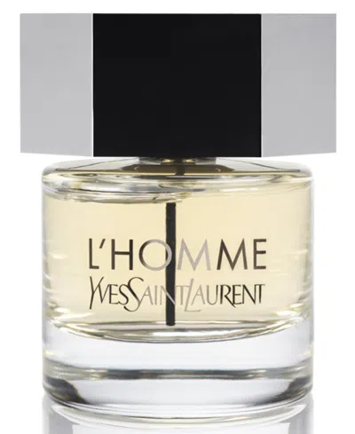 Saint Laurent Men's L'homme Eau De Toilette Spray, 2 Oz. In No Color