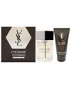 Saint Laurent Men's Lhomme Edt 2pc Gift Set