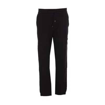 Saint Laurent Men Logo Jogging Pants In Black