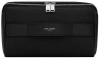 Saint Laurent Men's Logo Print Cube Pouch In Nero,nero