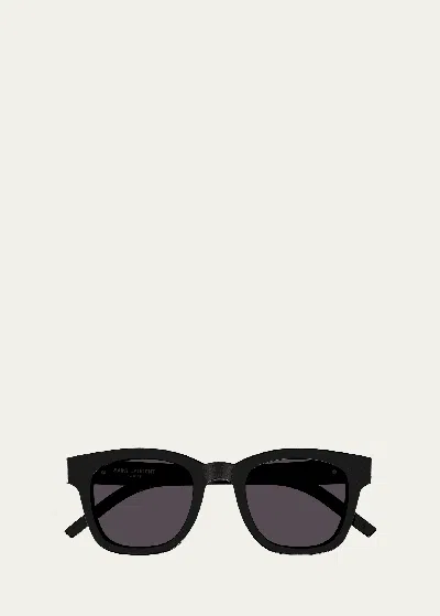 Saint Laurent Sl M124 Sunglasses In 001 Black