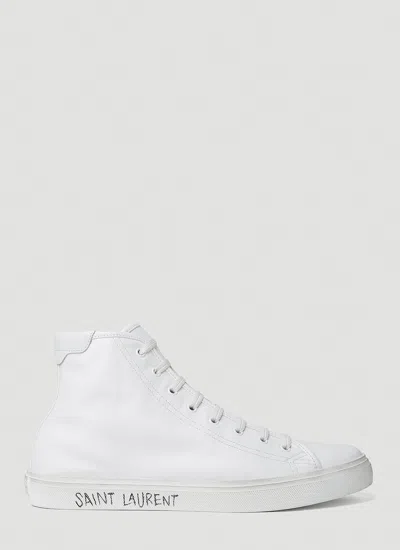 Saint Laurent Malibu Mid In White