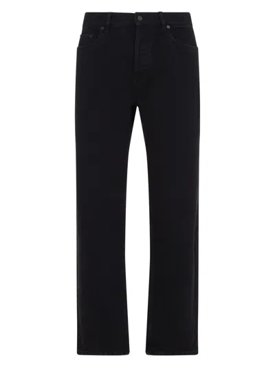 Saint Laurent Men's Mick Jeans In Blue