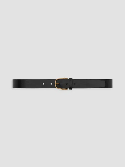 Saint Laurent Pin Buckle Belt In Black