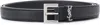 Saint Laurent Men's Monogram Appliquã© Adjustable Belt In Black