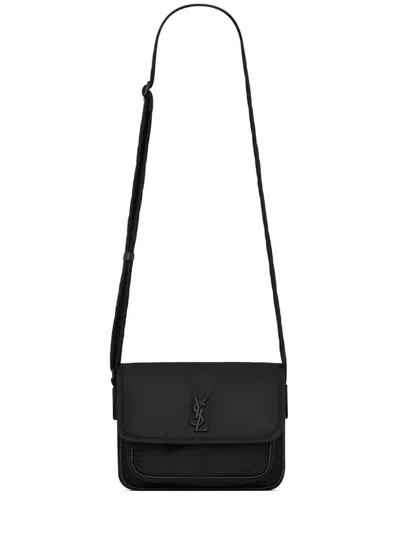 Saint Laurent Men's Nylon Avignon Bag In Black