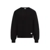 Saint Laurent Men's Oversize Sweatshirt In Black