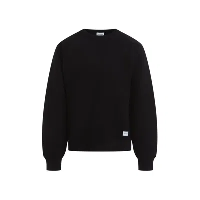 Saint Laurent Men's Oversize Sweatshirt In Black