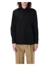 Saint Laurent Tailored Shirt With Long Sleeves In Black