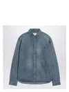Saint Laurent Casual Shirt Cassandre Men In Blue