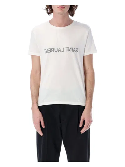 Saint Laurent Men's Reverse Logo T-shirt