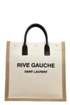 Saint Laurent 'rive Gauche North/south' Shopping Bag In Multicolor