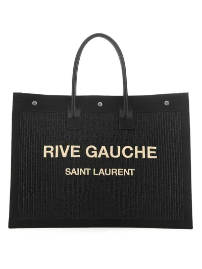 SAINT LAURENT MEN'S RIVE GAUCHE TOTE BAG
