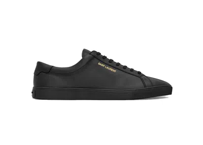 Pre-owned Saint Laurent Men's  Andy Sneakers In Black