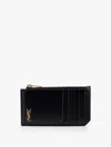 Saint Laurent Men  Black Cardcases In Black
