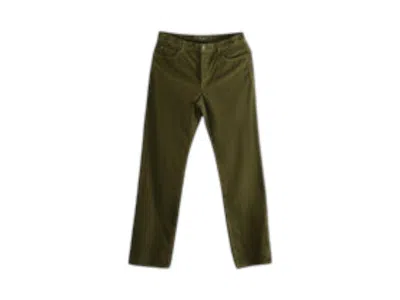 Pre-owned Saint Laurent Men's  Distressed Denim Jeans In Hunting Kaki