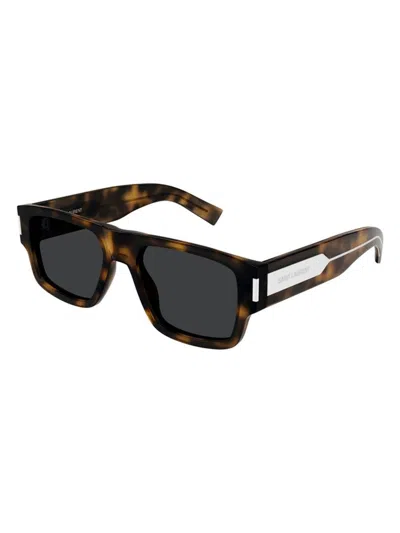 Saint Laurent Men's  Sl 659 002 Sunglasses In Havana