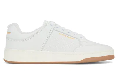 Pre-owned Saint Laurent Men's  Sl/61 Low Sneakers In White