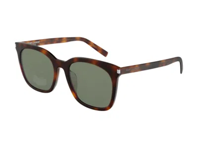 Pre-owned Saint Laurent Men's  Sunglasses In Dark Havana (sl285/fslim/003)