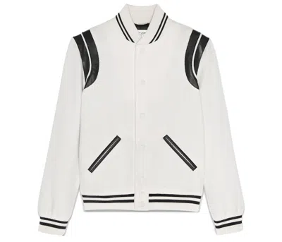 Pre-owned Saint Laurent Men's  Teddy Jacket In Neutral