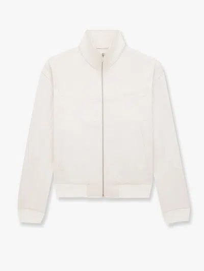 Saint Laurent Men Satin Jacket With  Embroidery