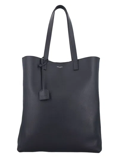 Saint Laurent Men's Shopping Bag Bold In Black