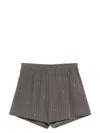 Saint Laurent Men's Silk Clothing Shorts