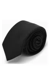 Saint Laurent Pointed-tip Silk Tie