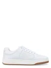 Saint Laurent Sneakers In Blanc Opt,blanc Opt