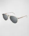 Saint Laurent Sunglasses Sl 667 In Beige