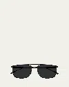 Saint Laurent Men's Sl 796 Vincent Metal Aviator Sunglasses