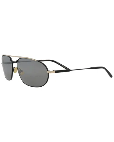 Saint Laurent Men's Sl561 61mm Sunglasses In Metallic