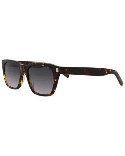 Saint Laurent Men's Sl598 56mm Sunglasses In Brown