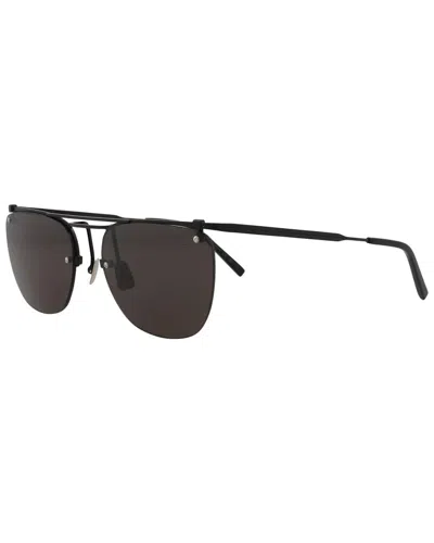 Saint Laurent Men's Sl600 58mm Sunglasses In Black