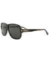 Saint Laurent Men's Sl609carol 62mm Sunglasses In Gray