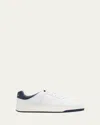 Saint Laurent Low-top Sneakers With Contrast Heel Tab In Neromulticolor