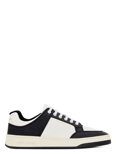 Saint Laurent Men's Sl/61 Leather Sneakers
