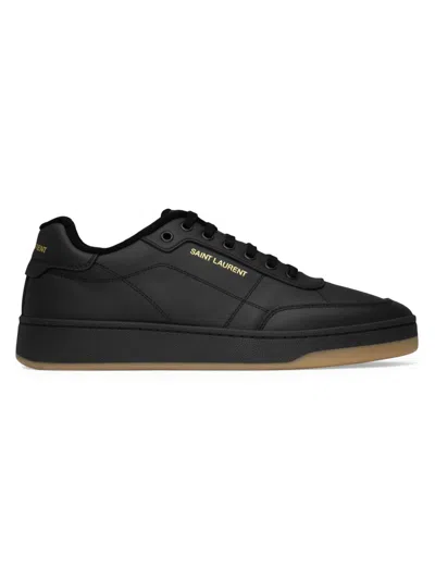 Saint Laurent Sl/61 Lace-up Sneakers In Animal Print
