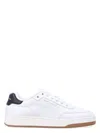 Saint Laurent Sl/61 Low-top Sneakers In White,black