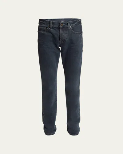 SAINT LAURENT MEN'S SLIM-FIT JEANS