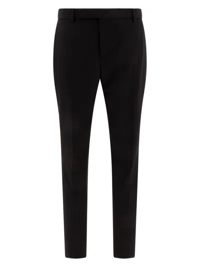 SAINT LAURENT MEN'S SLIM-FIT PANTS