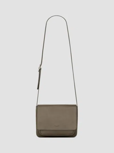 Saint Laurent Men's Small Satchel Bag In Leather In Brown