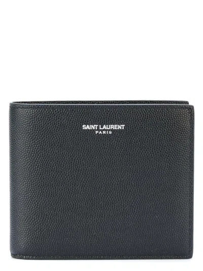 Saint Laurent Men's Smooth Leather East/west Wallet