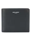 Saint Laurent Men's East/west Wallet In Black